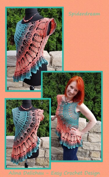 Spiderdream *The slightly different crochet tunic*
