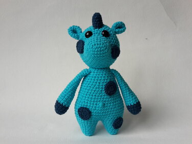 Häkelanleitung Drache Daniel