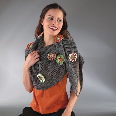 Häkelanleitung Dreiecktuch "Merino Extrafein" 753112