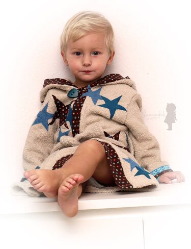 E-Book Bademantel Kuschel Gr. 56-164 - Nähen