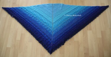 Dreieckstuch für Bobbel 1000m - Stricken