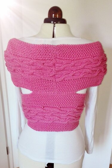 Strickanleitung Seelenwärmer / Körperschal - Bild 2