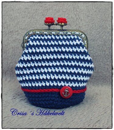 E-Book retro Geldbörse, vintage Tasche, kleine Geldbörse häkeln - Bild 2