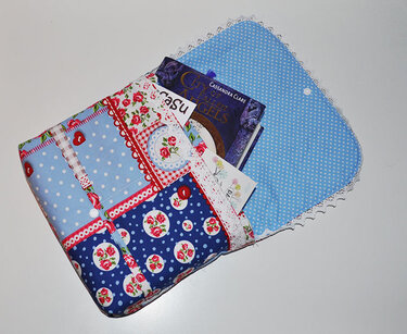 E-Book - kostenlose Nähanleitung - Buchhülle - Tasche - Büchertasche - Freebook