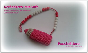 Häkelanleitung Rechenkette Stift - Bild 2