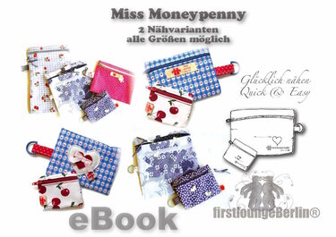 Miss Moneypenny Tasche f&uuml;r alle kleinen Lebenslagen in jeder Gr&ouml;&szlig;e m&ouml;glich - Nähen