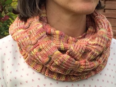 Strickanleitung für Loopschal "Herbststimmung"