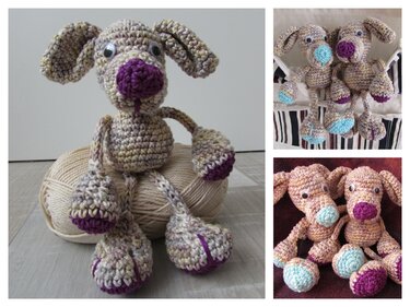 Ernst Wuschel ini Hund PDF Häkelanleitung