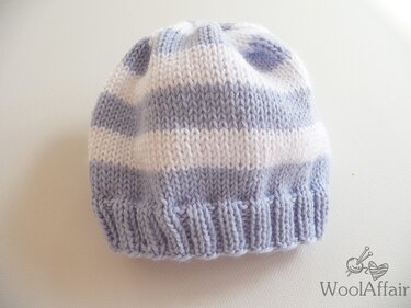 Strickanleitung - Erstlingsmütze Baby Frühchen - No.23