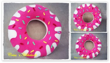 E-Book Donutkissen, Donutkissen nähen, Anleitung für Anfänger