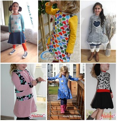 E-Book Sweatkleid Mylie Gr. 74 - 164 - Nähen