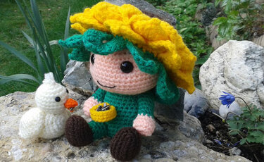 Crochet Pattern Flower Child "Sunny"