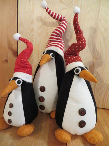 Familie Pinguin - Nähen