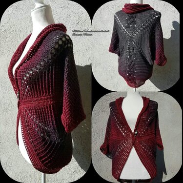 Shrug Plegar - Häkeln