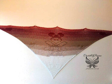 Motivtuch: Schutzengel Mädel-Haekelkeks ( Häkelanleitung)