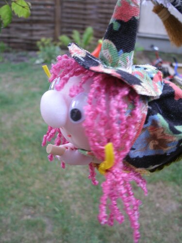 Crazy minx  witches, verrückte Nackt-Po Hexen- Bastelanleitung