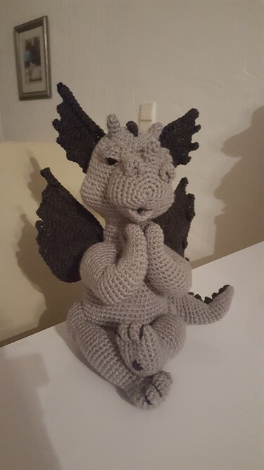 Häkelanleitung Drache Xemerius