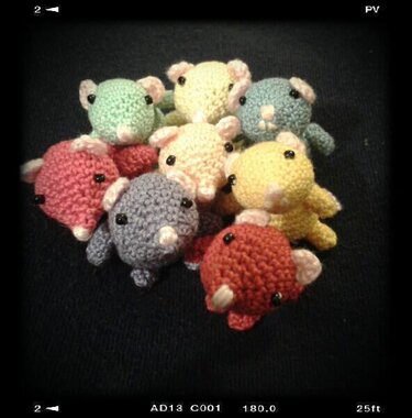 Mama und Mini Maus FreE-Book Amigurumi E-Book kostenlos - Häkeln