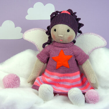 Mathilda Angel Doll, knitting pattern