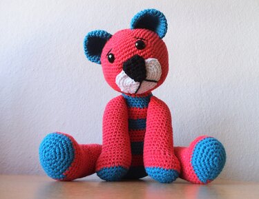 Carlos Hab-mich-lieb-Teddy - Häkeln