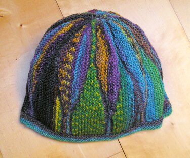 Strickanleitung Mütze "Beschwipste Maus"