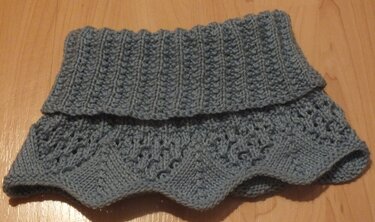 Strickanleitung Skeidefi Halswärmer Rollkragen