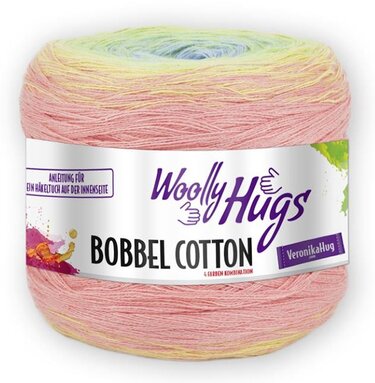 Stola oder Poncho STERNENSTAUB häkeln mit 1 oder 2 BOBBEL COTTON