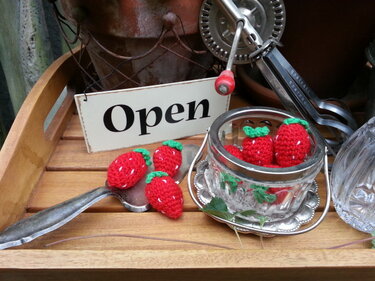 Erdbeeren häkeln