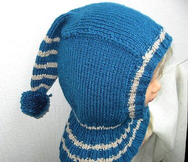 Kleinkinder Schalmütze, gestrickt