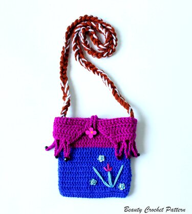 Crochet Purse Pattern Anna Frozen