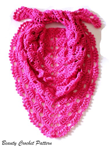 Summer Shawl Crochet Pattern
