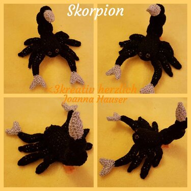 Skorpion Anleitung - Häkeln