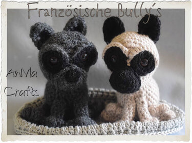 Häkelanleitung: Französische Bulldogge