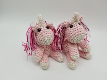 Kleines Einhorn "Epona" Häkelanleitung - Häkeln