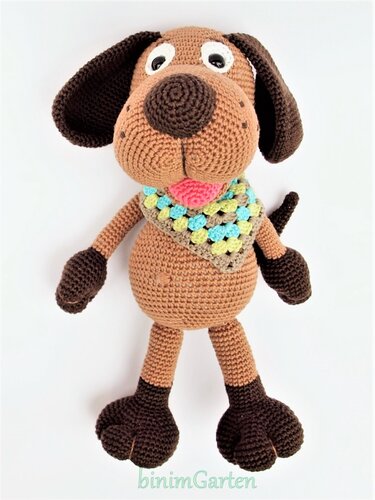 Henric der Hund - Häkelanleitung PDF