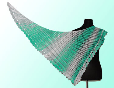 Knitting pattern shawl "Rivendell"