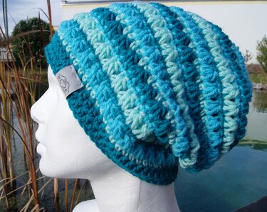 Beanie HÄKELSPASS (für alle Größen, inkl. Größentabelle) - Häkeln