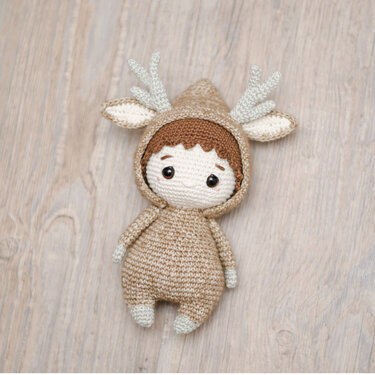 Renly der Hirschjunge - Häkelanleitung