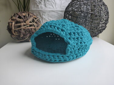 Häkelanleitung Meerschweinchen Kuschelhöhle