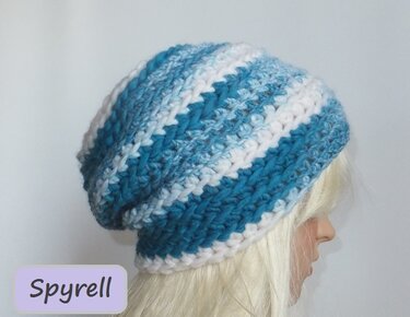 "Spyrell" - Häkelmütze / Beanie - kostenlose Häkelanleitung
