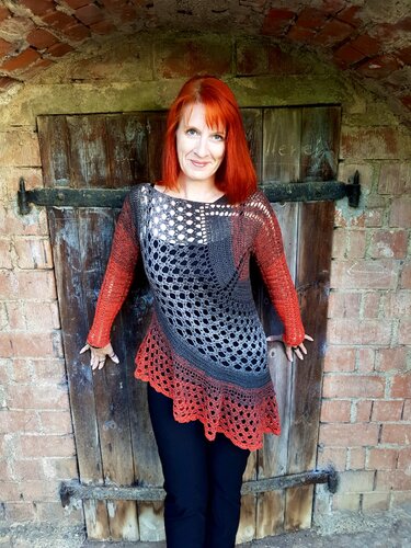 Spiderdream Tunika 2.0 "Morning Dew" - Häkeln