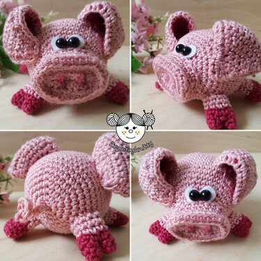 Schweinchen "Mette" - Häkeln