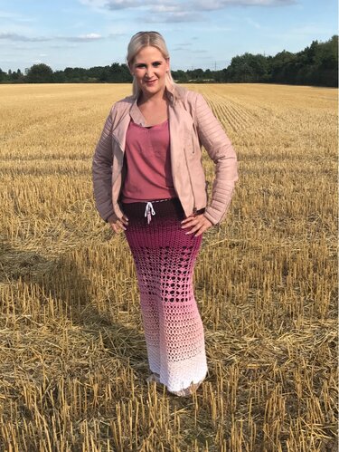 Häkelanleitung Rock "Indian Summer"