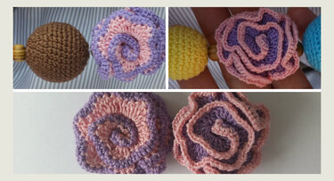 Kostenlose Häkelanleitung - Blumen