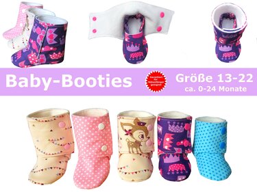 Hausschuhe nähen für die ganze Familie / Alle 32 Größen im Sparpaket - Schnittmuster & Nähanleitungen