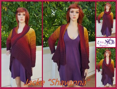 Häkelanleitung "Kuscheljacke Shavanna"