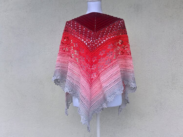 Häkelanleitung Dreiecktuch Claire