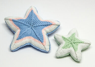 Nadelkissen "Stern" - Stricken