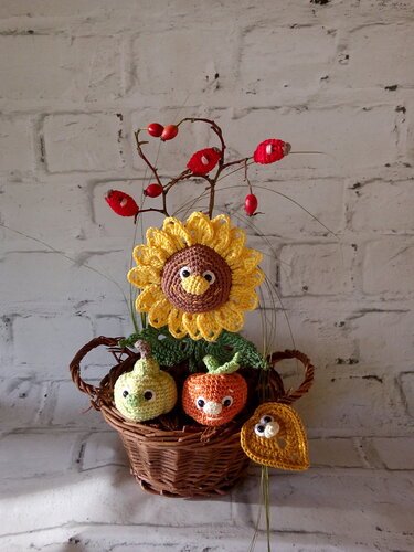 Häkelanleitung Herbstfreunde