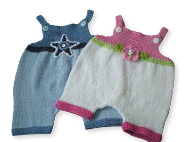 Strickanleitung Baby Sommerhose